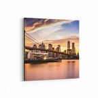 Olla 18313K Yapı Görseli Kare Kanvas Tablo (Ölçü: 25X25)