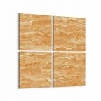 Olla 16668K4 Mermer Desen Görsel Kare 4'lü Kanvas Tablo (Ölçü: 145X145)