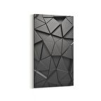 Olla 10041DD Abstract 3 Boyut Görsel Dikey Dar Kanvas Tablo (Ölçü: 40X80)