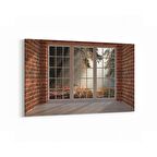 Olla 18155Y Yapı Görseli Yatay Kanvas Tablo (Ölçü: 70X50)