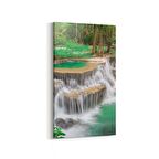 Olla 13759DD Doğa / Manzara Görseli Dikey Dar Kanvas Tablo (Ölçü: 30X60)