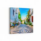 Olla 17900K4 Yapı Görseli Kare 4'lü Kanvas Tablo (Ölçü: 145X145)