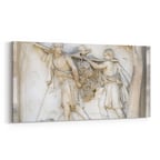 Olla 16294YD Heykel / Sanat Görseli Yatay Dar Kanvas Tablo (Ölçü: 80X40)