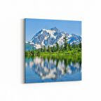 Olla 13319K Doğa / Manzara Görseli Kare Kanvas Tablo (Ölçü: 25X25)