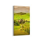 Olla 13628DD Doğa / Manzara Görseli Dikey Dar Kanvas Tablo (Ölçü: 40X80)