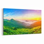 Olla 13173Y Doğa / Manzara Görseli Yatay Kanvas Tablo (Ölçü: 90X60)