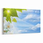 Olla 10481Y Ağaç Görseli Yatay Kanvas Tablo (Ölçü: 120X80)