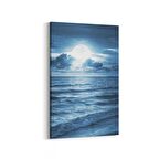 Olla 14823D Gece Gökyüzü Görseli Dikey Kanvas Tablo (Ölçü: 60X90)