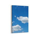 Olla 15490D Gökyüzü Bulut Görseli  Dikey Kanvas Tablo (Ölçü: 100X150)