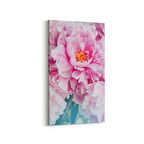 Olla 11612DD Çiçek Görseli Dikey Dar Kanvas Tablo (Ölçü: 40X80)