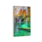 Olla 14388DD Doğa / Manzara Görseli Dikey Dar Kanvas Tablo (Ölçü: 60X120)