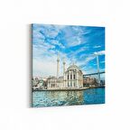 Olla 18998K Yapı Görseli Kare Kanvas Tablo (Ölçü: 60X60)