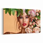 Olla 16816Y Model / Manken Görseli Yatay Kanvas Tablo (Ölçü: 150X100)