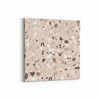 Olla 17369K Taş / Tuğla Görseli Kare Kanvas Tablo (Ölçü: 25X25)