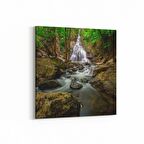 Olla 13164K Doğa / Manzara Görseli Kare Kanvas Tablo (Ölçü: 25X25)