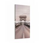 Olla 18077KD Yapı Görseli Kare 2'li Dikey Kanvas Tablo (Ölçü: 30X65)