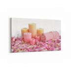 Olla 17107Y Spa / Masaj Görseli Yatay Kanvas Tablo (Ölçü: 150X100)