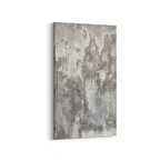 Olla 12434DD Beton Görseli Dikey Dar Kanvas Tablo (Ölçü: 40X80)