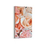 Olla 11626DD Çiçek Görseli Dikey Dar Kanvas Tablo (Ölçü: 30X60)