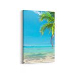 Olla 16461D Kumsal / Sahil Görseli Dikey Kanvas Tablo (Ölçü: 100X150)