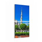 Olla 18385KD Yapı Görseli Kare 2'li Dikey Kanvas Tablo (Ölçü: 30X65)