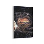Olla 17623D Uzay Görseli Dikey Kanvas Tablo (Ölçü: 60X90)
