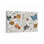 Olla 17371Y Taş / Tuğla Görseli Yatay Kanvas Tablo (Ölçü: 120X80)