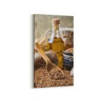 Olla 15119DD Gıda Görseli Dikey Dar Kanvas Tablo (Ölçü: 60X120)