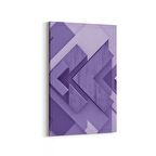 Olla 10043D Abstract 3 Boyut Görsel Dikey Kanvas Tablo (Ölçü: 20X30)