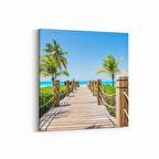 Olla 14214K Doğa / Manzara Görseli Kare Kanvas Tablo (Ölçü: 30X30)