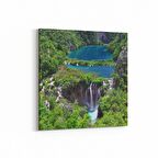 Olla 14221K Doğa / Manzara Görseli Kare Kanvas Tablo (Ölçü: 25X25)