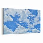 Olla 15441Y Gökyüzü Bulut Görseli  Yatay Kanvas Tablo (Ölçü: 120X80)