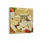 Olla 15158K Gıda Görseli Kare Kanvas Tablo (Ölçü: 25X25)