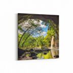 Olla 13941K Doğa / Manzara Görseli Kare Kanvas Tablo (Ölçü: 60X60)