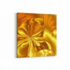 Olla 10416K Abstract Görsel Kare Kanvas Tablo (Ölçü: 25X25)