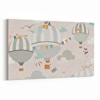 Olla 12705Y Çocuk Odası Görseli Yatay Kanvas Tablo (Ölçü: 30X20)