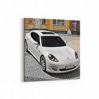 Olla 12359K Araç Görseli Kare Kanvas Tablo (Ölçü: 25X25)