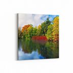 Olla 14273K Doğa / Manzara Görseli Kare Kanvas Tablo (Ölçü: 30X30)