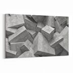 Olla 10023Y Abstract 3 Boyut Görsel Yatay Kanvas Tablo (Ölçü: 45X30)