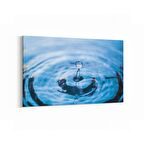 Olla 17272Y Su / Damla Görseli Yatay Kanvas Tablo (Ölçü: 30X20)
