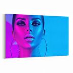 Olla 16784Y Model / Manken Görseli Yatay Kanvas Tablo (Ölçü: 150X100)