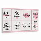 Olla 16305Y Kuaför / Berber Görseli Yatay Kanvas Tablo (Ölçü: 120X80)