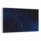 Olla 14653Y Gece Gökyüzü Görseli Yatay Kanvas Tablo (Ölçü: 30X20)