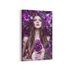 Olla 16990D Model / Manken Görseli Dikey Kanvas Tablo (Ölçü: 80X120)