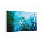 Olla 17205Y Su / Damla Görseli Yatay Kanvas Tablo (Ölçü: 30X20)