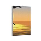 Olla 16137D Günbatımı Görseli Dikey Kanvas Tablo (Ölçü: 60X90)