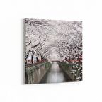 Olla 13418K Doğa / Manzara Görseli Kare Kanvas Tablo (Ölçü: 25X25)