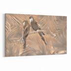 Olla 12489Y Hayvanlar Alemi Görseli Yatay Kanvas Tablo (Ölçü: 30X20)