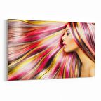 Olla 16830Y Model / Manken Görseli Yatay Kanvas Tablo (Ölçü: 90X60)