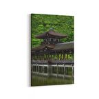 Olla 19002D Yapı Görseli Dikey Kanvas Tablo (Ölçü: 60X90)